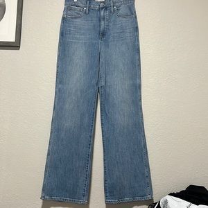 NWT Madewell 11" High-Rise Flare Jeans